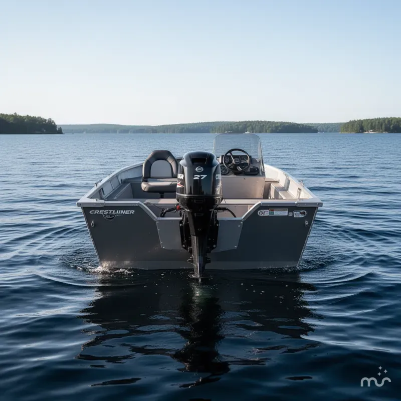 Slide: The Image of Crestliner 1650 Discovery Tiller 2027 - 3