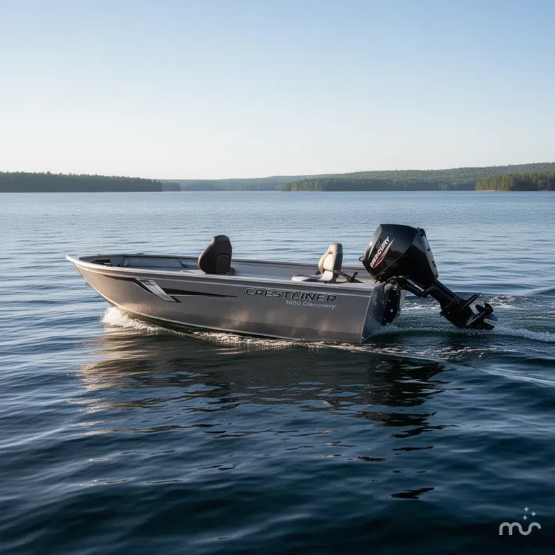 Slide: The Image of Crestliner 1650 Discovery Tiller 2027 - 4