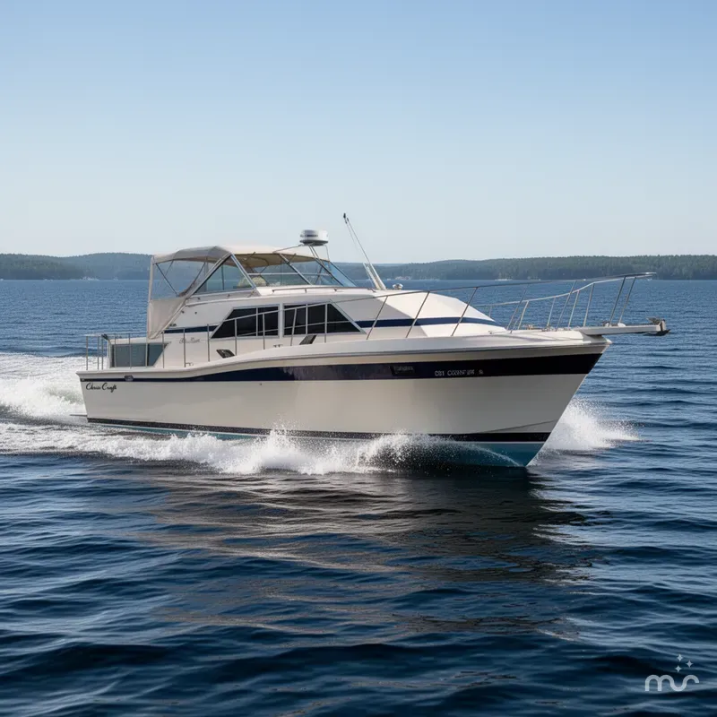 Slide: The Image of Chris-Craft 381 Catalina 1980 - 4