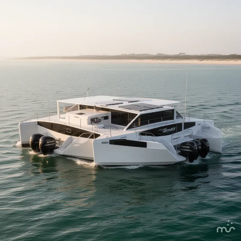 Slide: The Image of Custom 42' Power CAT 2024 - 2