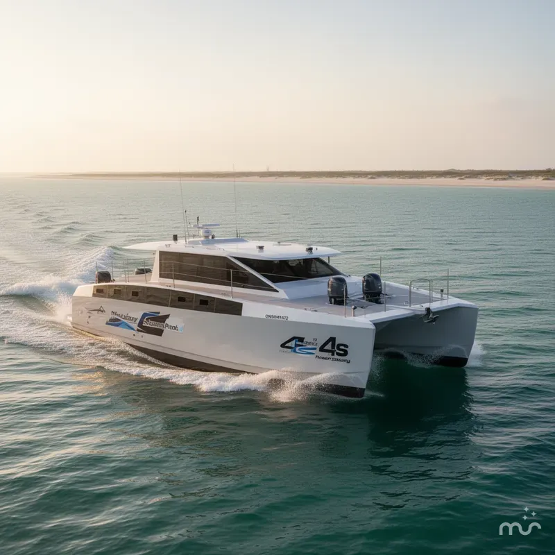 Slide: The Image of Custom 42' Power CAT 2024 - 4