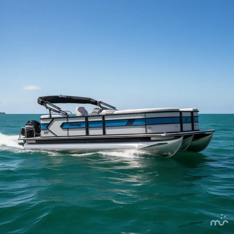 Slide: The Image of Bentley Pontoons Bentley 223 Bolt 2026 - 2