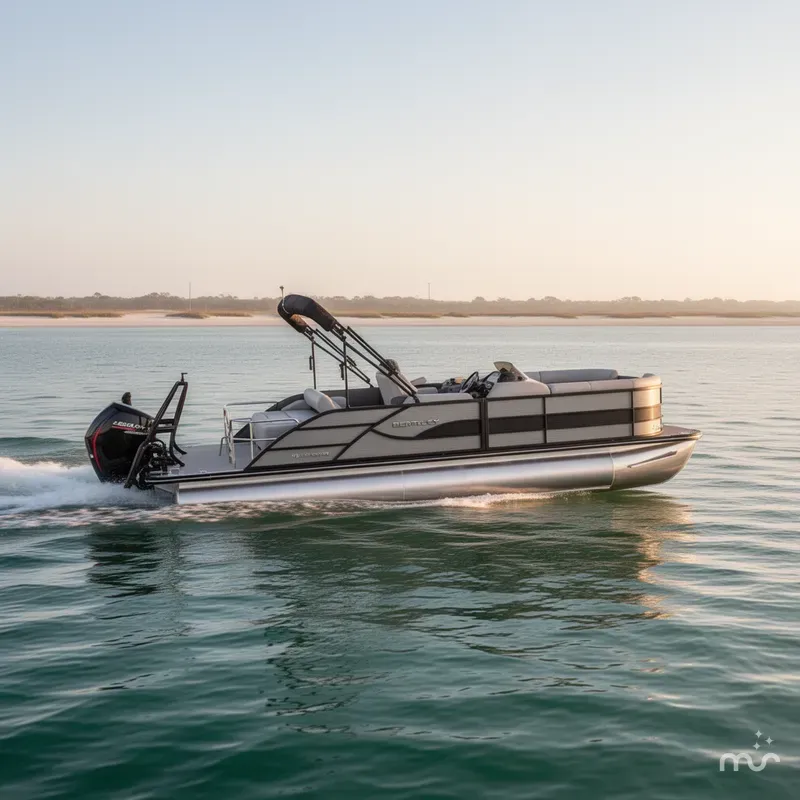Slide: The Image of Bentley Pontoons Legacy 223 DL Navigator 2026 - 2