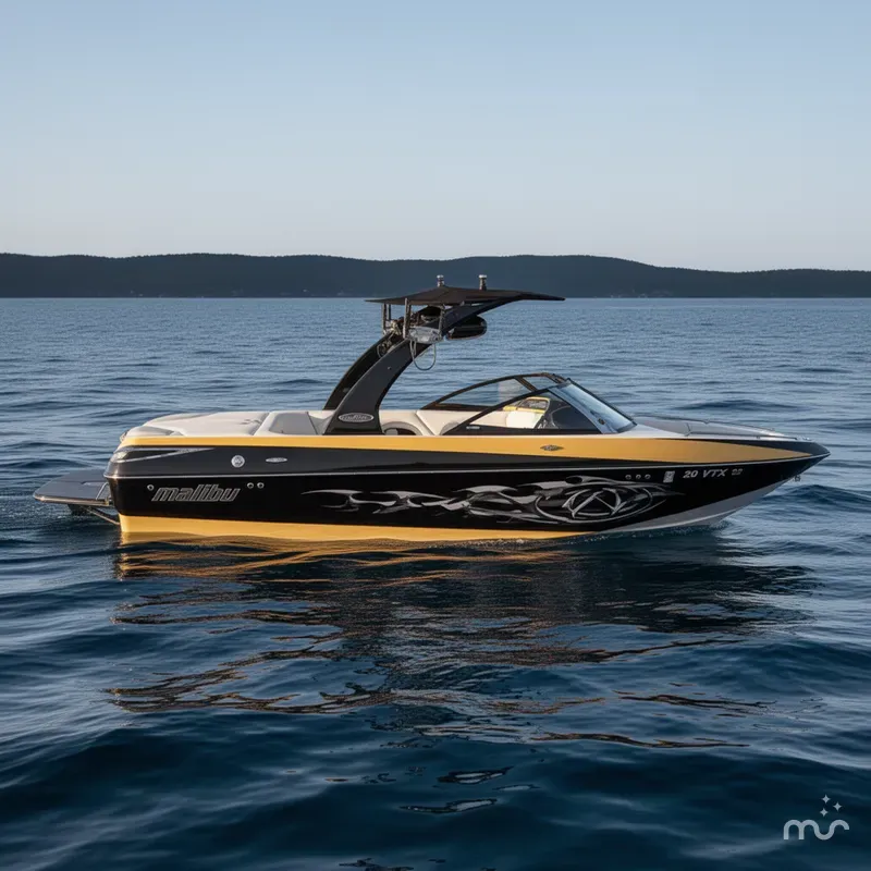 The Image of Malibu Wakesetter 20 VTX 2007 - 0