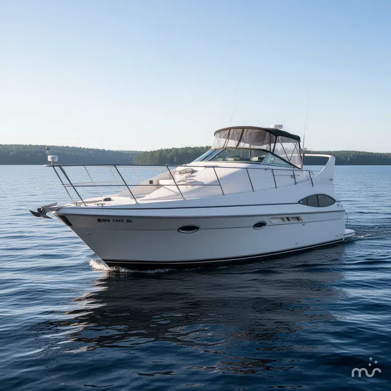 Slide: The Image of Carver Yachts 350 Mariner 1999 - 2