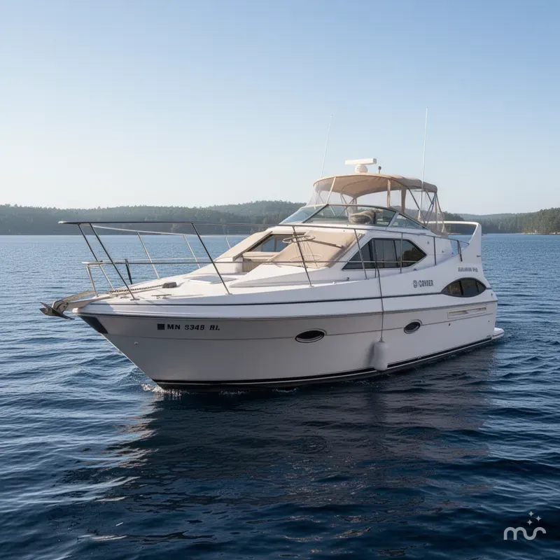 Slide: The Image of Carver Yachts 350 Mariner 1999 - 2