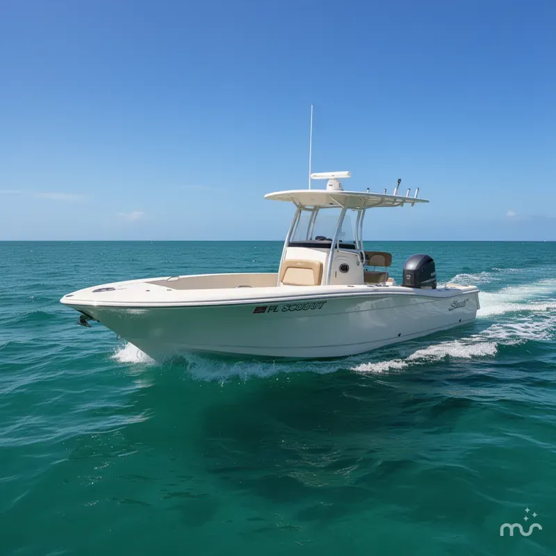 Slide: The Image of Scout 195 Sportfish 2021 - 2