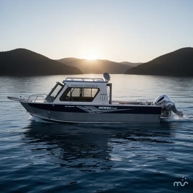 Slide: The Image of Hewescraft 240 Ocean Pro ET Hardtop 2021 - 2