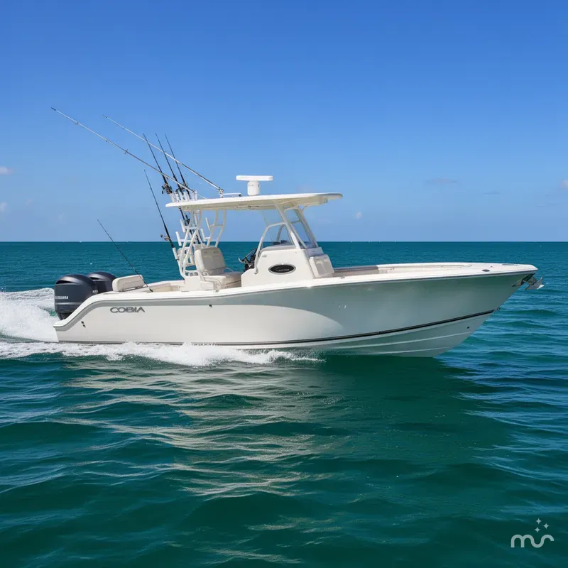 Slide: The Image of Cobia 296 Center Console 2017 - 2