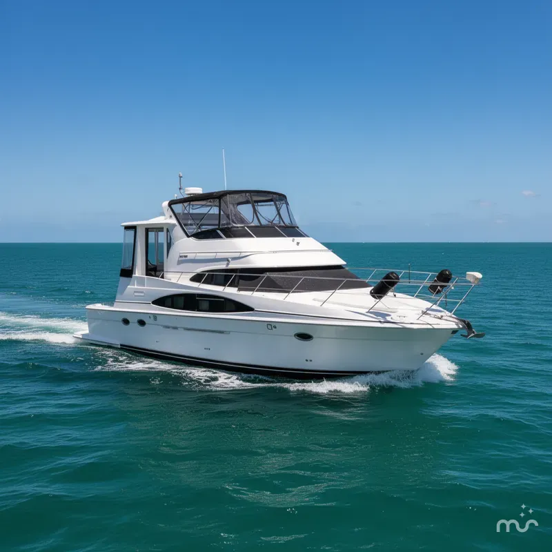 The Image of Carver Yachts 444 Cockpit Motor Yacht 2003 - 0