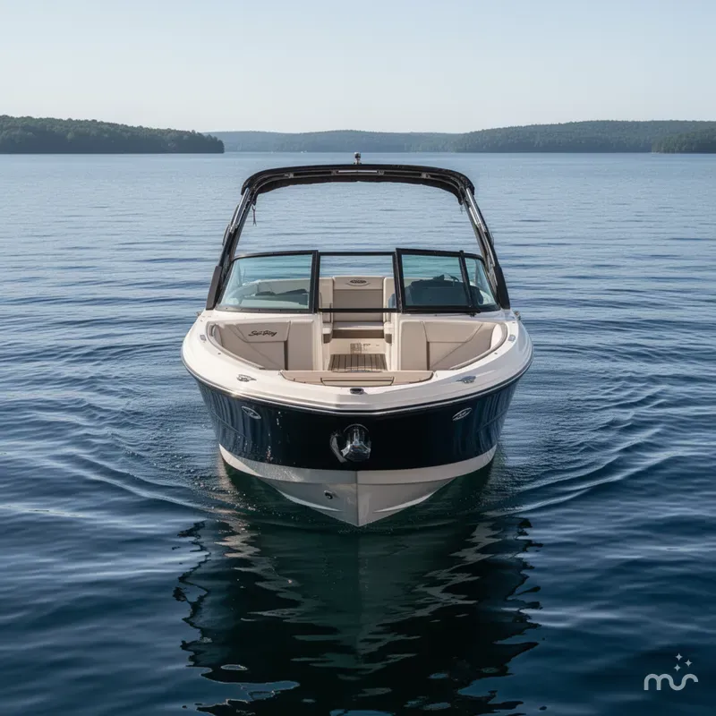 Slide: The Image of Sea Ray SDX 230 2026 - 2