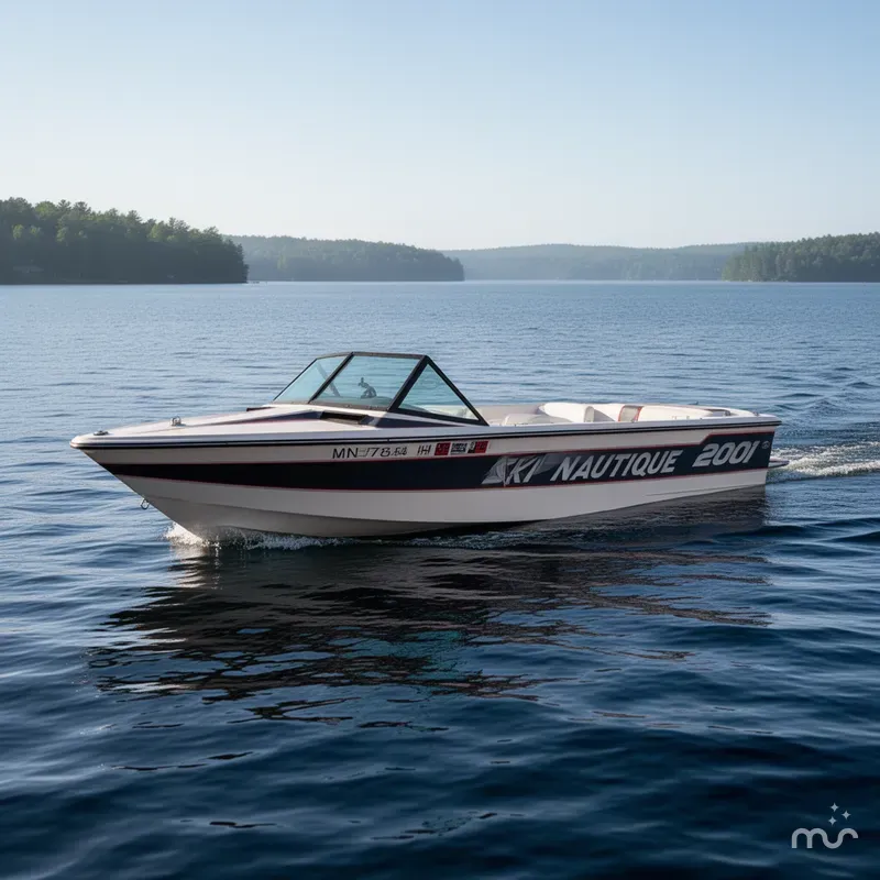 Slide: The Image of Correct Craft Ski Nautique 1988 - 2