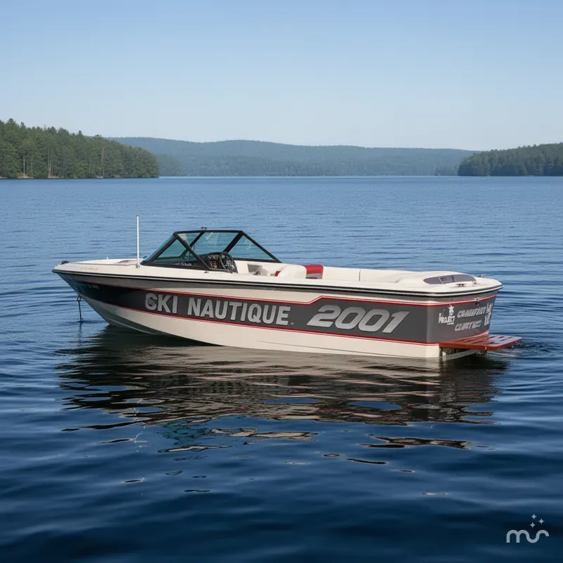 Slide: The Image of Correct Craft Ski Nautique 1988 - 4