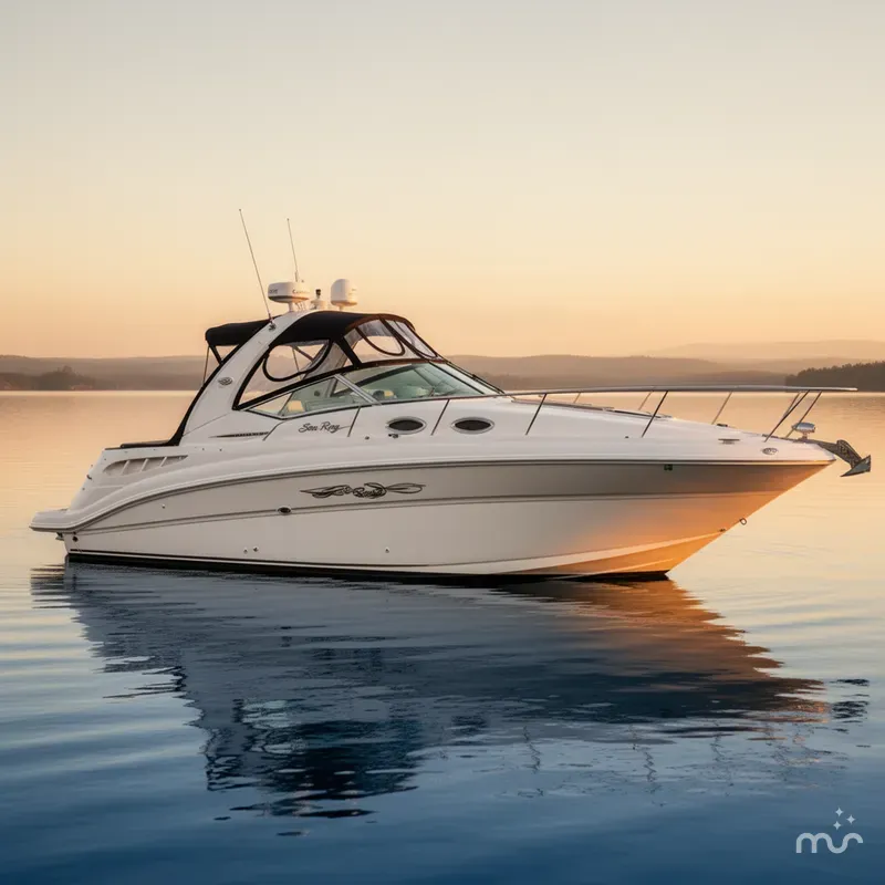 Slide: The Image of Sea Ray Sundancer 320 2002 - 2