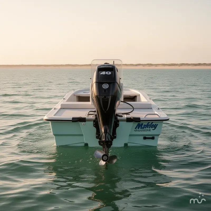 Slide: The Image of Mako Pro Skiff 13 PRO SKIFF WITH 40HP 2024 - 3
