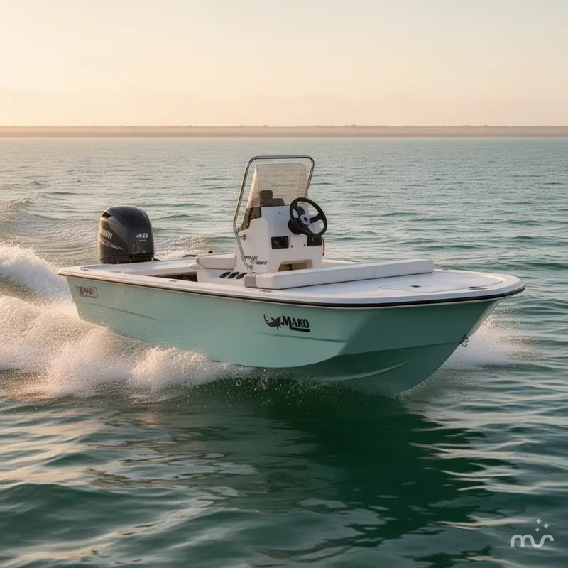 Slide: The Image of Mako Pro Skiff 13 PRO SKIFF WITH 40HP 2024 - 4