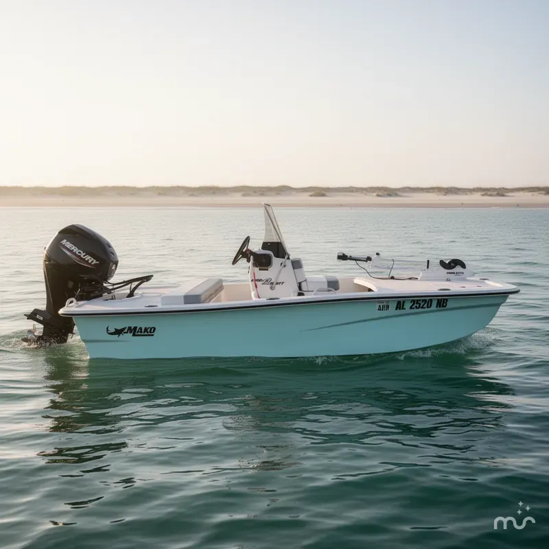 The Image of Mako Pro Skiff 13 PRO SKIFF WITH 40HP 2024 - 0