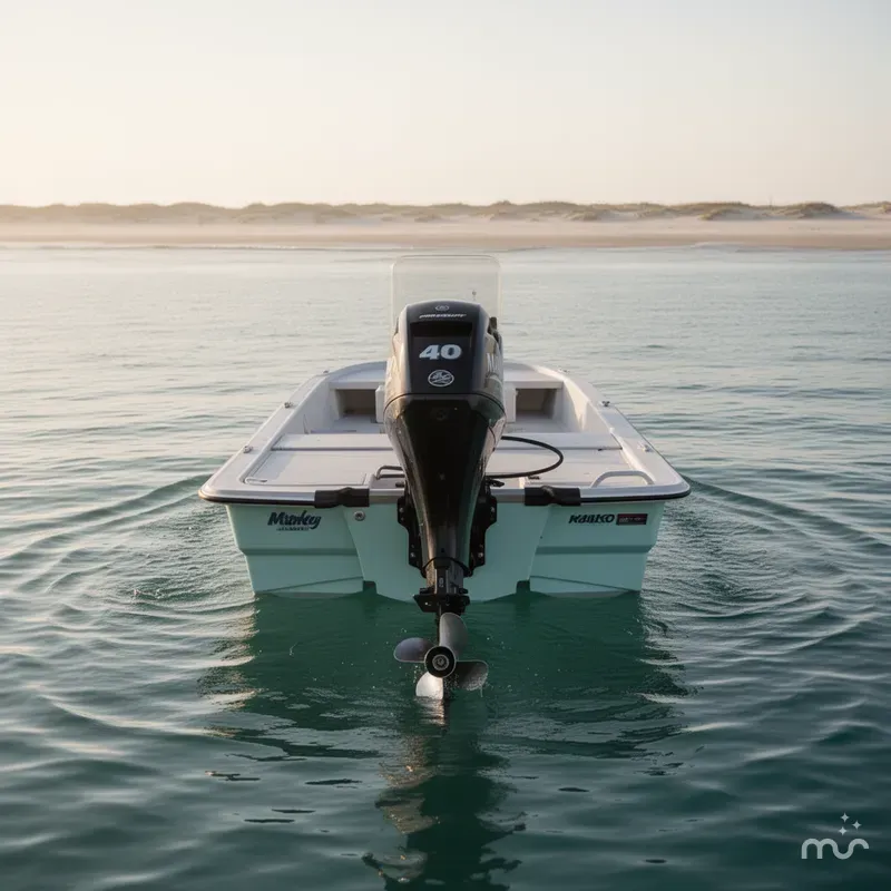 Slide: The Image of Mako Pro Skiff 13 PRO SKIFF WITH 40HP 2024 - 3