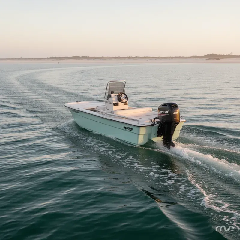 Slide: The Image of Mako Pro Skiff 13 PRO SKIFF WITH 40HP 2024 - 4
