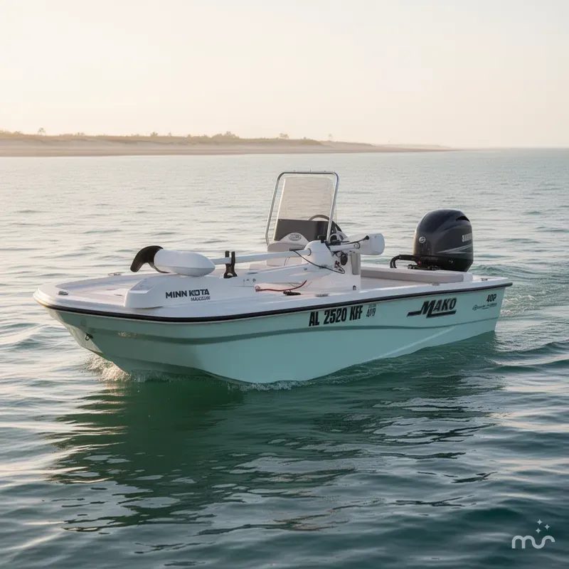 Slide: The Image of Mako Pro Skiff 13 PRO SKIFF WITH 40HP 2024 - 2