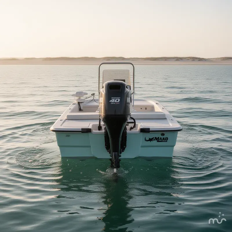 Slide: The Image of Mako Pro Skiff 13 PRO SKIFF WITH 40HP 2024 - 3