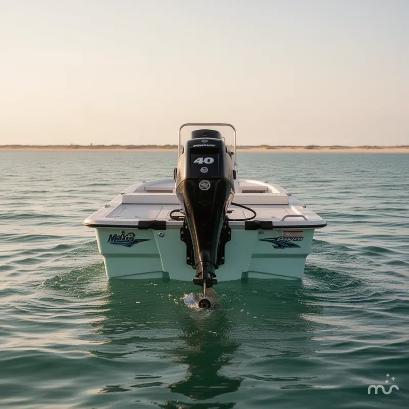 Slide: The Image of Mako Pro Skiff 13 PRO SKIFF WITH 40HP 2024 - 3