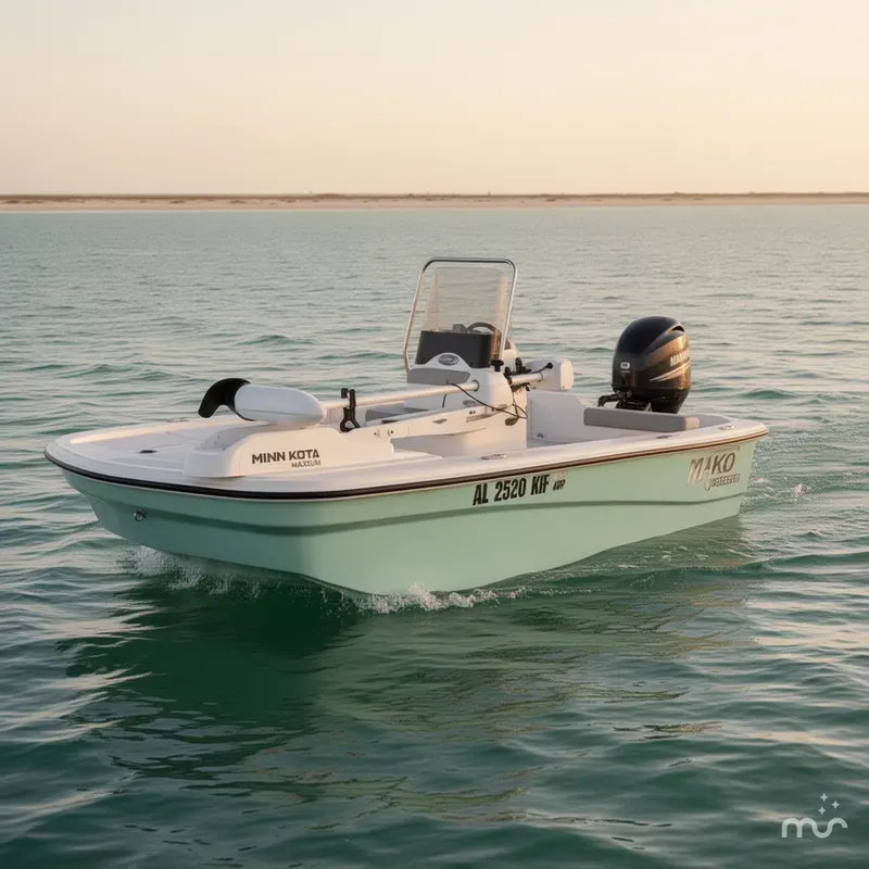 Slide: The Image of Mako Pro Skiff 13 PRO SKIFF WITH 40HP 2024 - 2