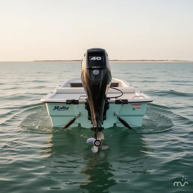 Slide: The Image of Mako Pro Skiff 13 PRO SKIFF WITH 40HP 2024 - 3