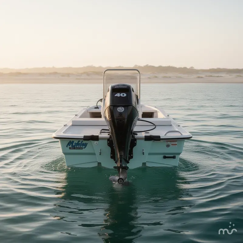 Slide: The Image of Mako Pro Skiff 13 PRO SKIFF WITH 40HP 2024 - 3