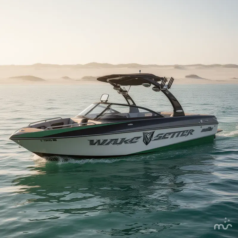Slide: The Image of Malibu Wakesetter 21 VLX 2007 - 2