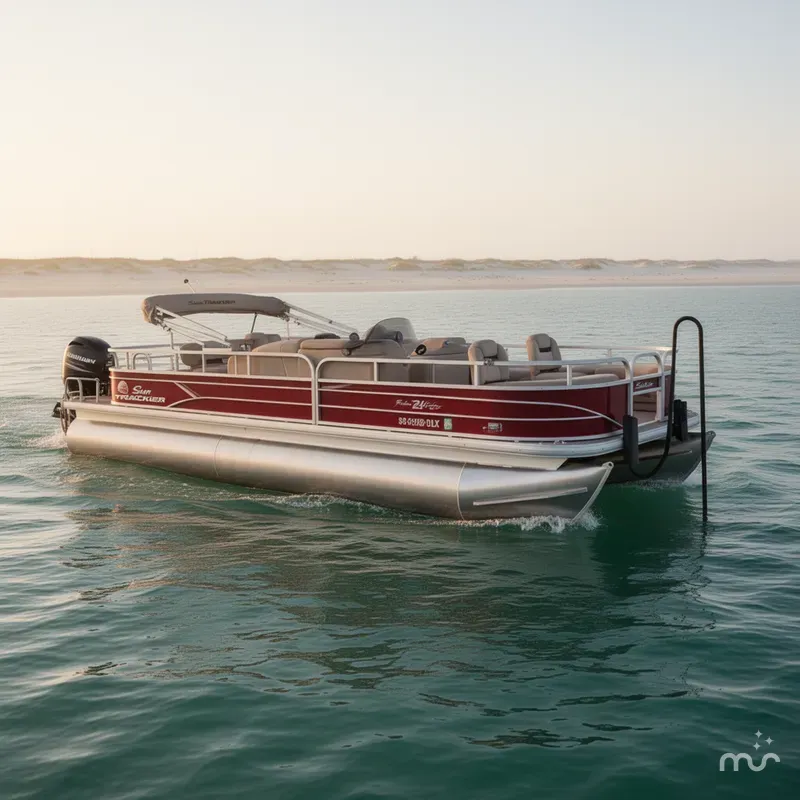 The Image of Sun Tracker Fishin' Barge 24 DLX 2019 - 0