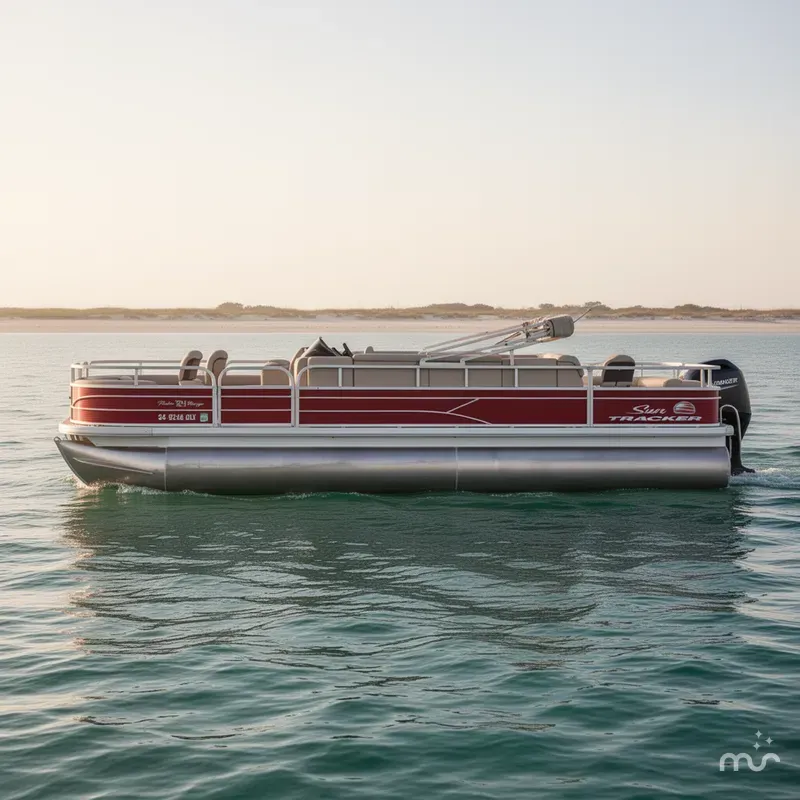 Slide: The Image of Sun Tracker Fishin' Barge 24 DLX 2019 - 2