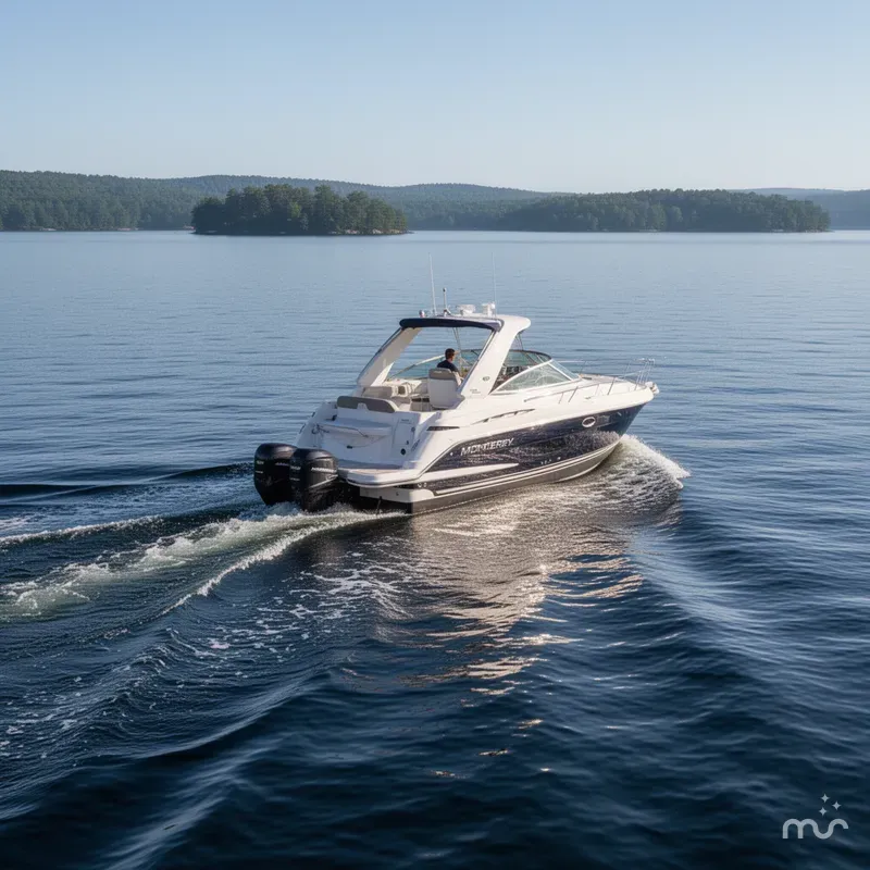 Slide: The Image of Monterey 295 Sport Yacht 2016 - 4