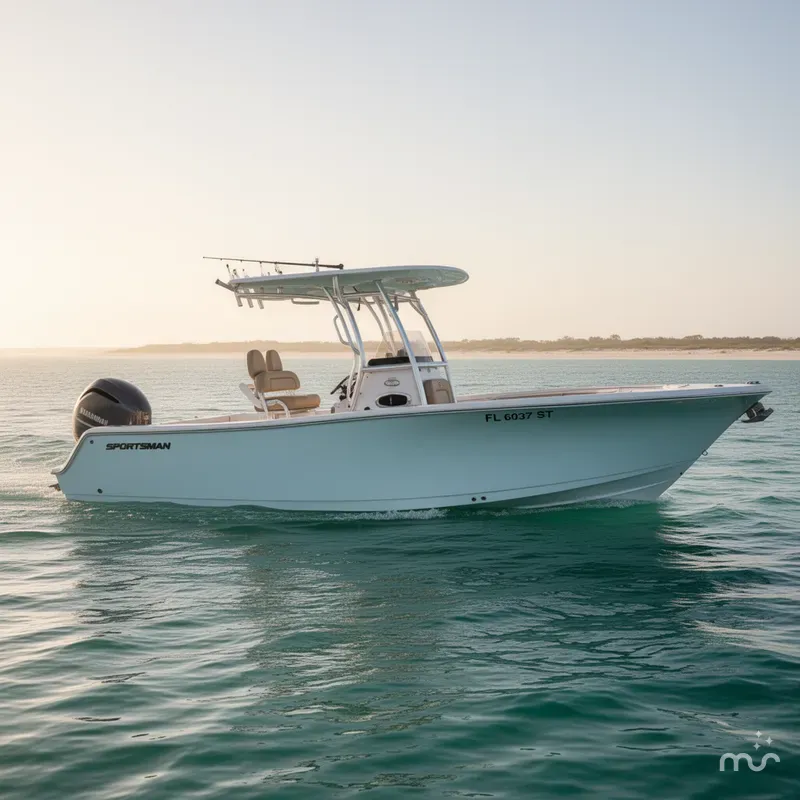 Slide: The Image of Sportsman Open 242 Center Console 2021 - 2