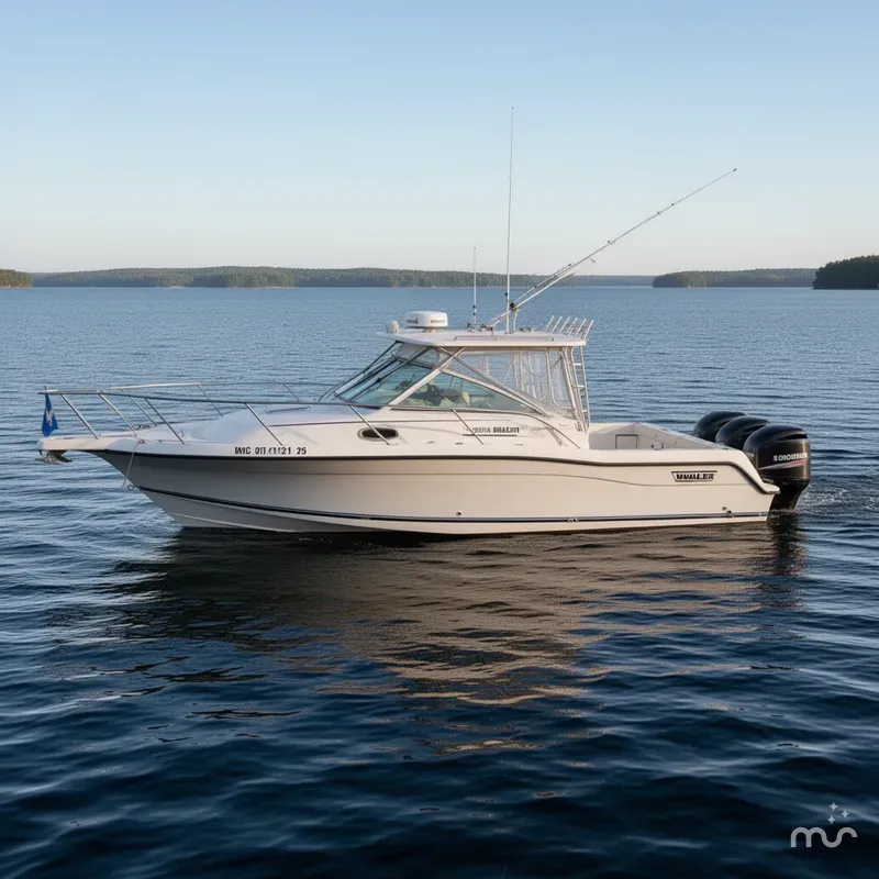 Slide: The Image of Boston Whaler 26 Conquest 2001 - 2