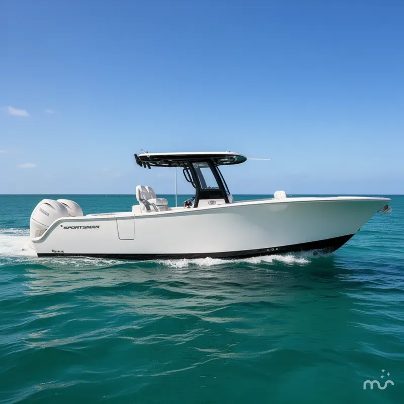 Slide: The Image of Sportsman Open 262 Center Console 2026 - 2