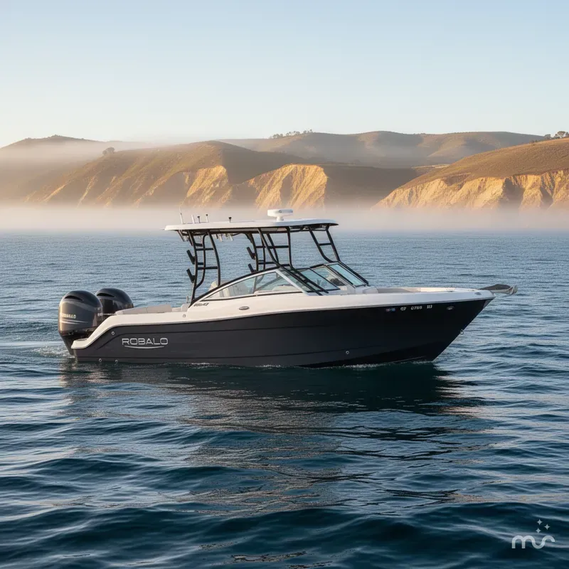 Slide: The Image of Robalo R247 Dual Console 2021 - 2