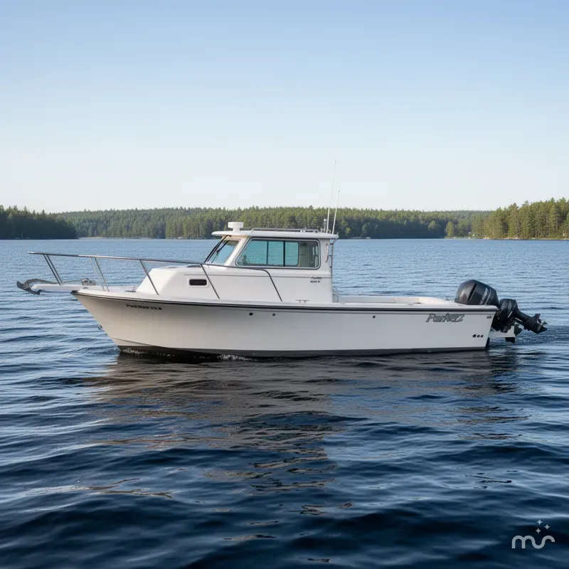 Slide: The Image of Parker Marine 2520 Sport Cabin 2016 - 2