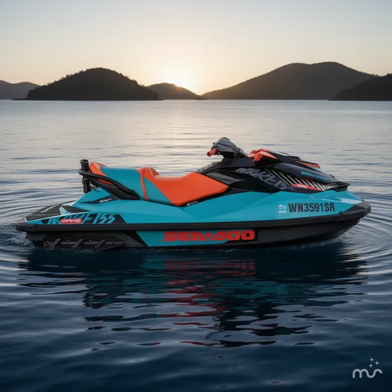 Slide: The Image of Sea-Doo Wake 155 2018 - 2