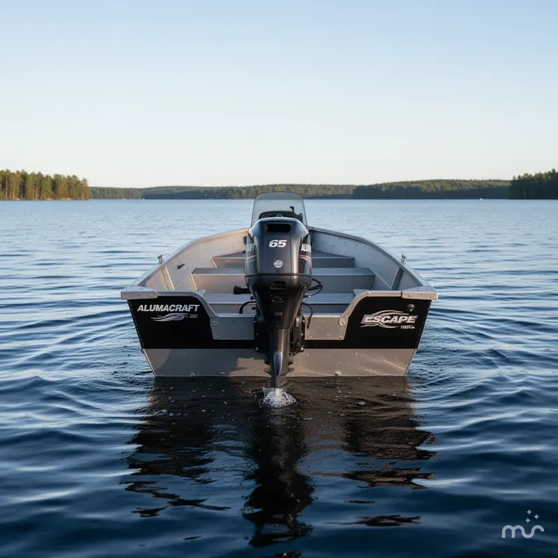 Slide: The Image of Alumacraft Escape 165 Tiller 2015 - 3