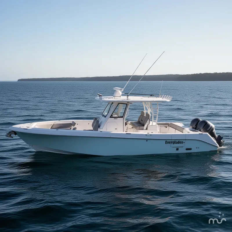 Slide: The Image of Everglades 335 Center Console 2018 - 2