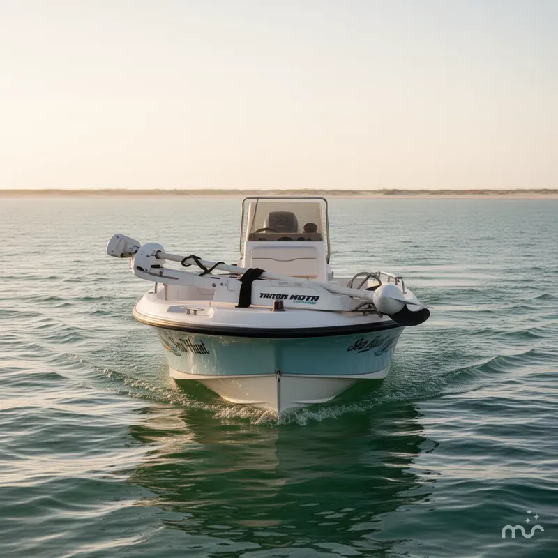 Slide: The Image of Sea Hunt Triton 172 2000 - 1