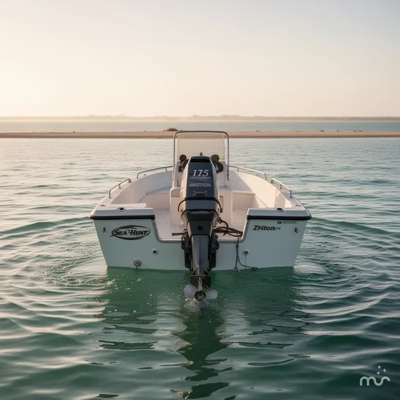 Slide: The Image of Sea Hunt Triton 172 2000 - 3