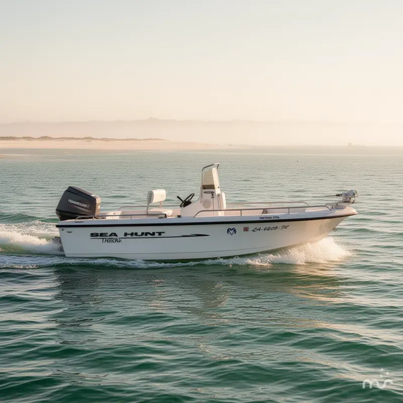 Slide: The Image of Sea Hunt Triton 172 2000 - 4
