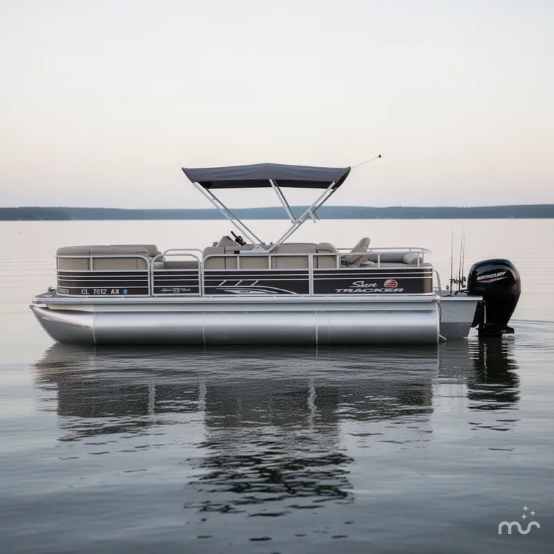Slide: The Image of Sun Tracker SportFish 22 DLX 2022 - 2
