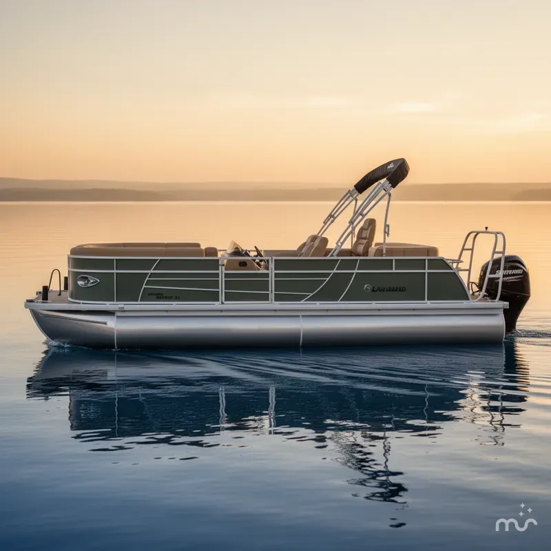 Slide: The Image of Landau Island Breeze 23 Swing Back Lounge Rear 2026 - 2