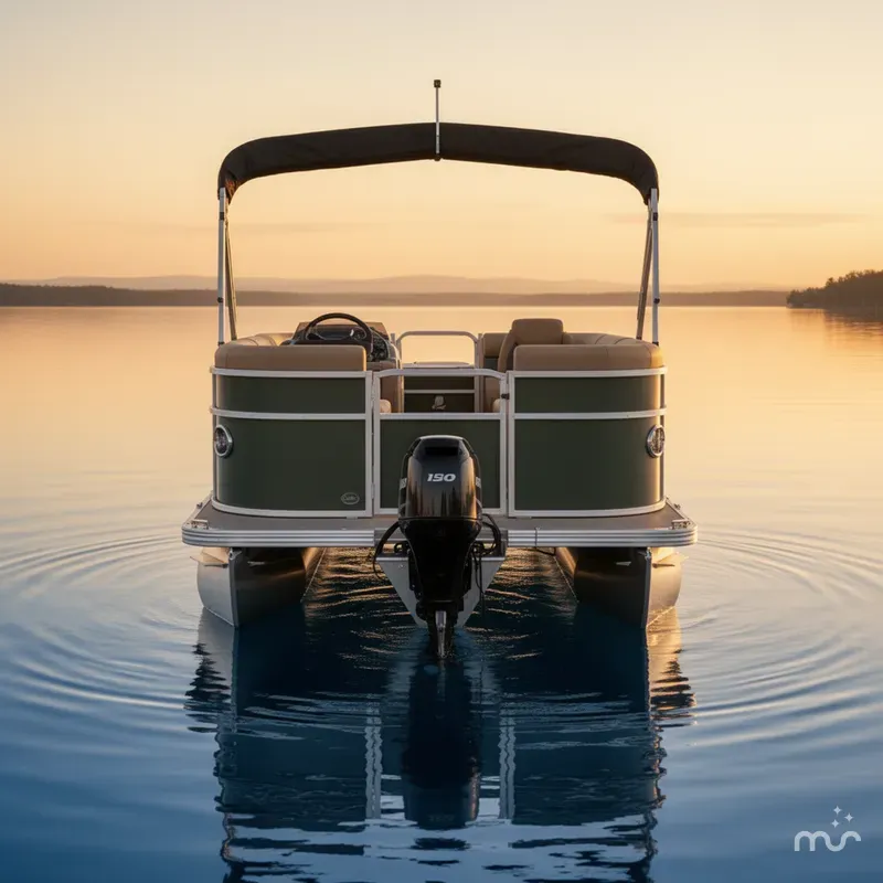 Slide: The Image of Landau Island Breeze 23 Swing Back Lounge Rear 2026 - 3