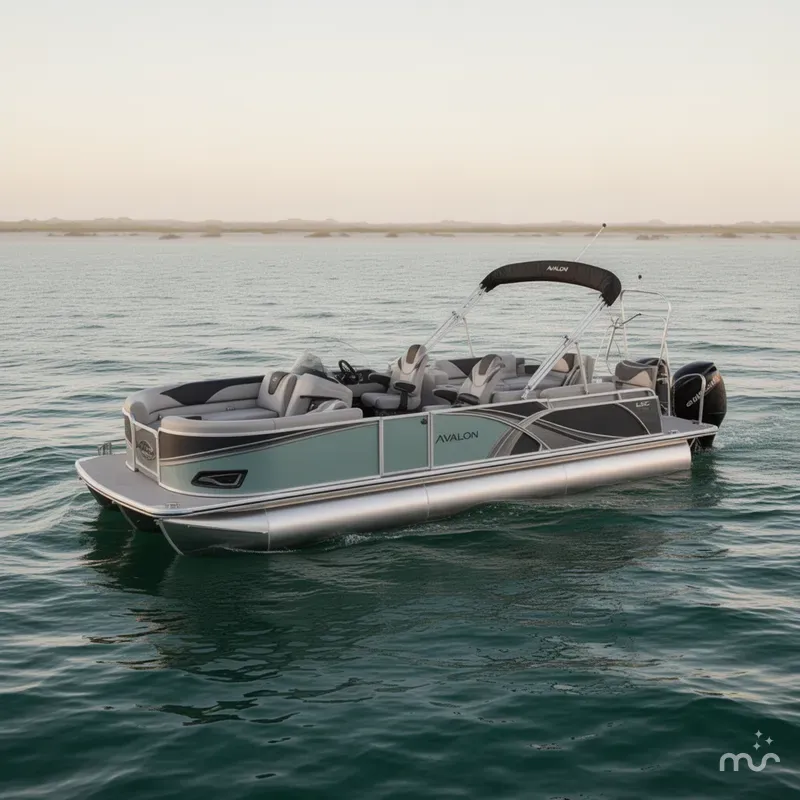 Slide: The Image of Avalon LSZ - 23 FT Quad Lounger Switchback 2026 - 2