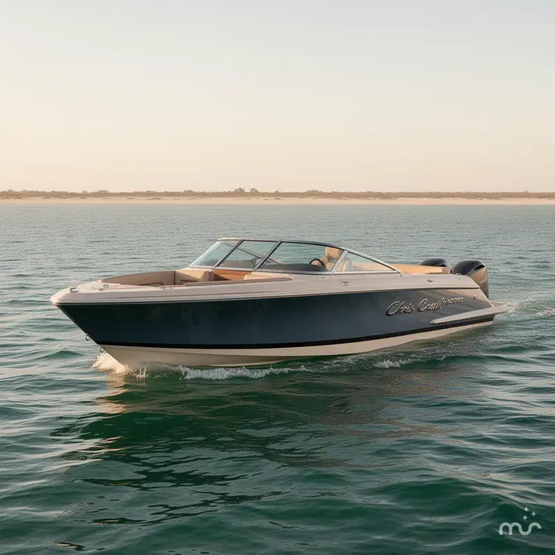 Slide: The Image of Chris-Craft Bowrider Sportster WALKTHROUGH WINDSHIELD LUXURY B 2026 - 2