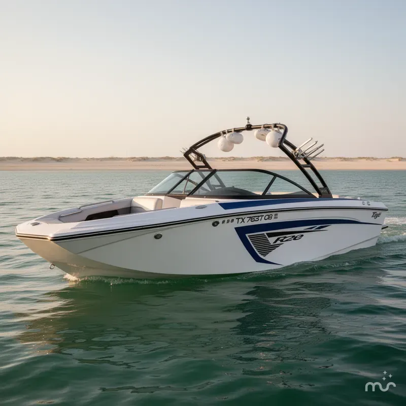 Slide: The Image of Tigé R20 Bowrider 2014 - 2